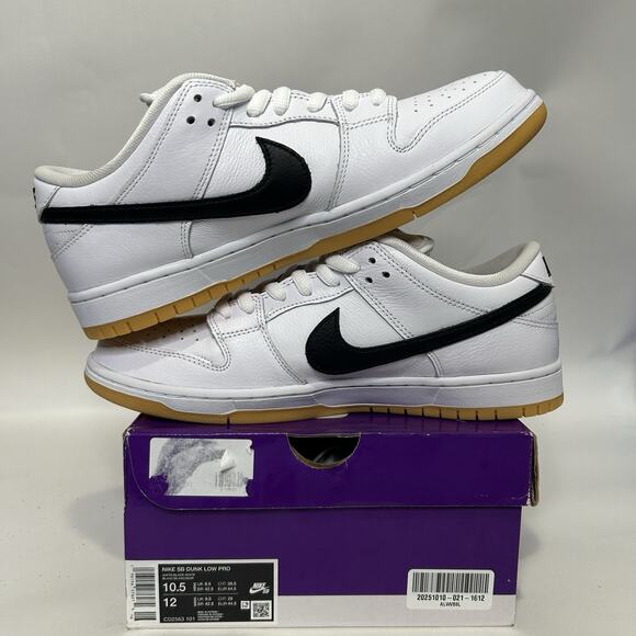 Nike SB Dunk Low Pro "White Gum" - Picture 3 of 5